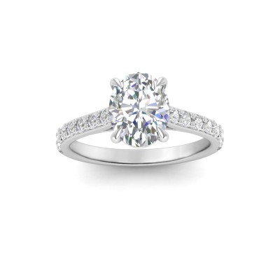 Diamond Engagement Rings | Prong Set Engagement Rings | Ring Insert