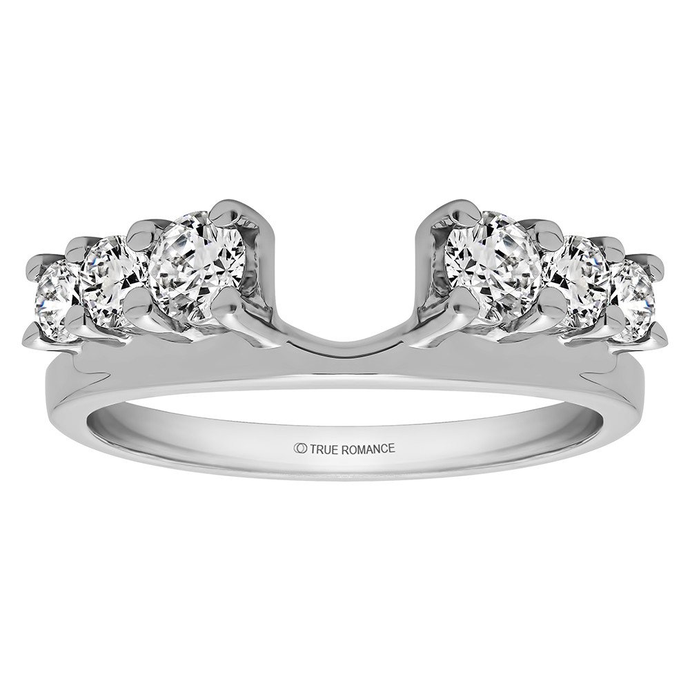 Solitaire diamond ring hot sale with enhancer