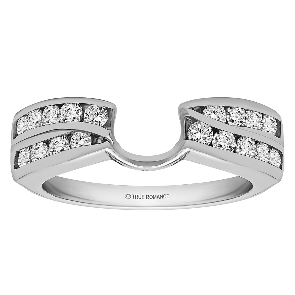 Wedding ring wraps hot sale for solitaire