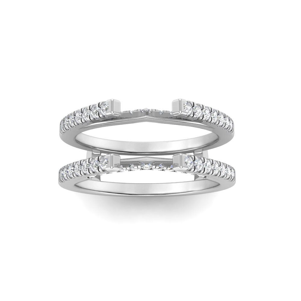 Solitaire Ring Guard/Enhancer - RG349-G-WG