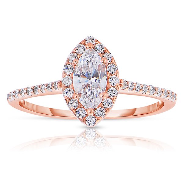 Marquise ring shop rose gold